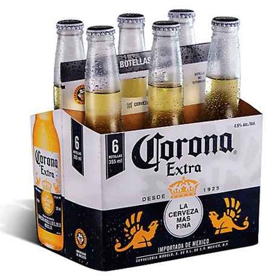 Cerveza Corona botellín 6 x 330cc en Botillería Echeñique La Reina