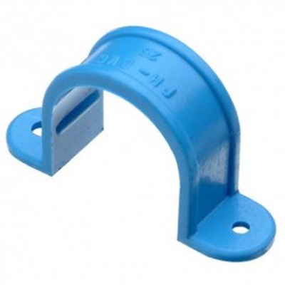 Abrazadera PVC Hidráulico 25mm - PVC en Rukafe Ferretería Vitacura Vitacura