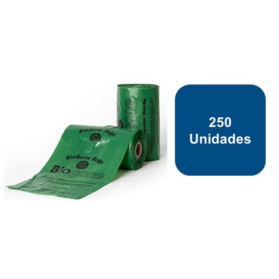 Bolsas Sanitarias para perros Biodegradable Rollo 250un Con Asas - Biogone en Rukafe Ferreteria Ñuñoa Ñuñoa
