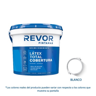 Látex Pintamax 1 Gl (3.78lt) Blanco - Revor en Rukafe Ferreteria Ñuñoa Ñuñoa