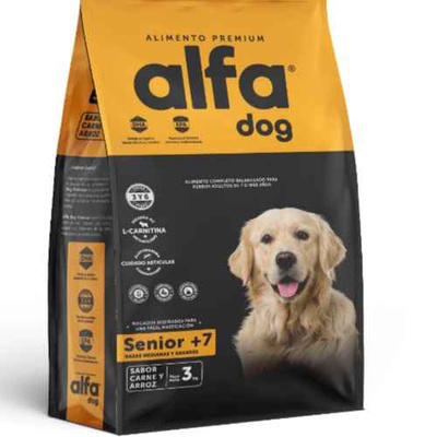 Alfa Dog Senior 20kg en Frozen South Chillán
