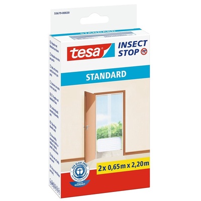 Insect Stop Malla Anti insectos Puertas 0.65m x 2.2m 2un. Blanco - tesa en Rukafe Ferreteria Ñuñoa Ñuñoa