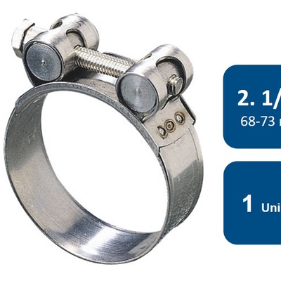 Abrazadera de Alta Presión 2.1/2" (68-73mm) - Hoffens en Rukafe Ferreteria Ñuñoa Ñuñoa