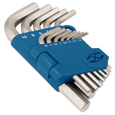 Llaves Allen 1.3-10mm Cortas Juego 13 piezas - Truper en Rukafe Ferretería Vitacura Vitacura