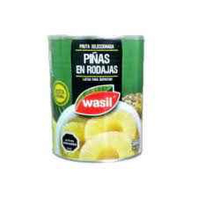 PIÑAS EN RODAJAS WASIL 560 GS en Minimercado Manfi Temuco