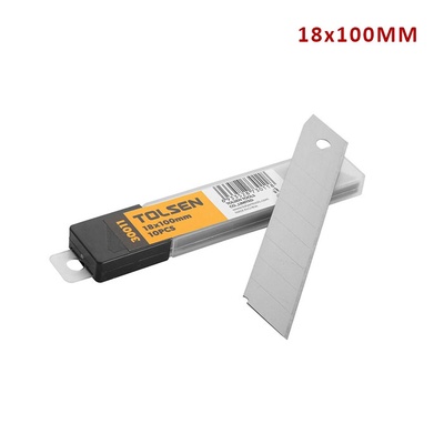 Repuesto Cuchillo Cartonero 18x100mm 10 un. - Tolsen en Rukafe Ferretería Vitacura Vitacura