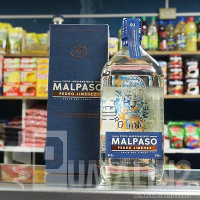 Pisco Mal Paso Pedro Jiménez 40º 750cc en Minimarket Pumalin 2  Punta Arenas