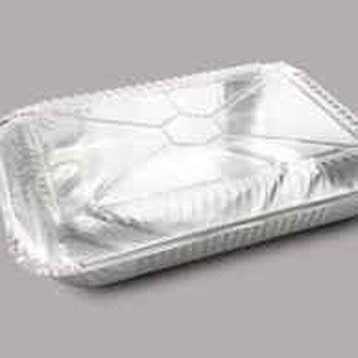 CONTENEDOR ALUMINIO C/T PLASTICA C-40 *200         en El ovejero Market Puerto Natales