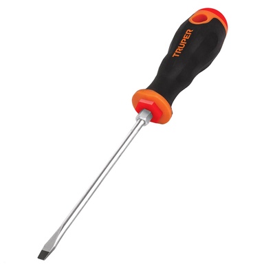 Atornillador Plano 3/16 x 4"" - Truper en Rukafe Ferretería Vitacura Vitacura