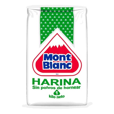 Harina MontBlanc sin polvos 1 Kg en D & J Minimarket Viña del Mar