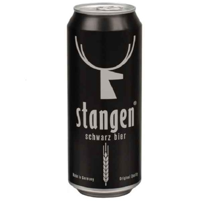 Cerveza Stangen negra en lata 6 x 500cc en Botillería Echeñique La Reina
