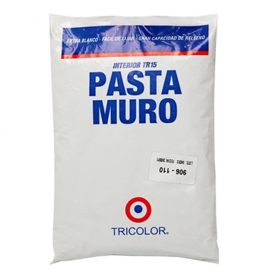 Pasta Muro TR-15 1Kg - Tricolor en Rukafe Ferreteria Ñuñoa Ñuñoa