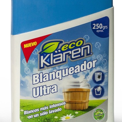 Blanqueador Ultra para Ropa 250grs - Klaren en Rukafe Ferretería Vitacura Vitacura
