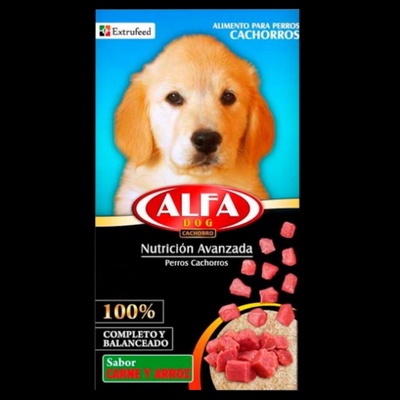 Alfa tradicional cachorro en Alimentos Ercilla Chillán