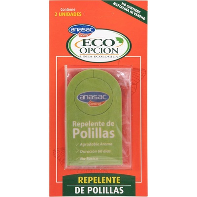 Repelente de polillas 2un. - Anasac en Rukafe Ferreteria Ñuñoa Ñuñoa