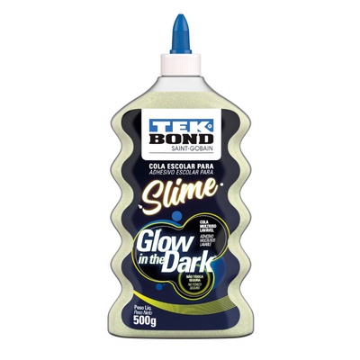 Slime Brilla en la Oscuridad 500grs - TEKBond en Rukafe Ferretería Vitacura Vitacura