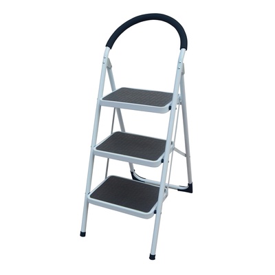 Escalera de Acero 3 peldaños - Mery en Rukafe Ferretería Vitacura Vitacura