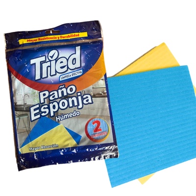 Paño esponja Tried 2 unidades en Clean House  Temuco