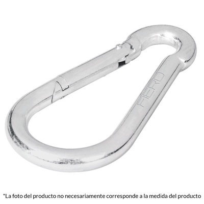 Mosquetón 3" - 5/16" / 230kg - Fiero en Rukafe Ferretería Vitacura Vitacura