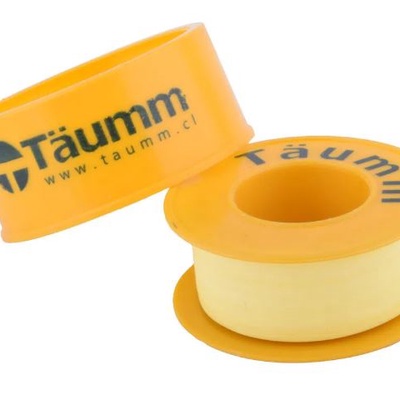 Teflón Amarillo 3/4" - Taumm en Rukafe Ferretería Vitacura Vitacura