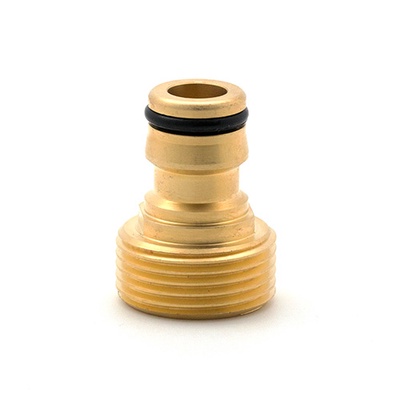 Adaptador Conector Rápido de bronce HE 3/4" - Praktus en Rukafe Ferretería Vitacura Vitacura