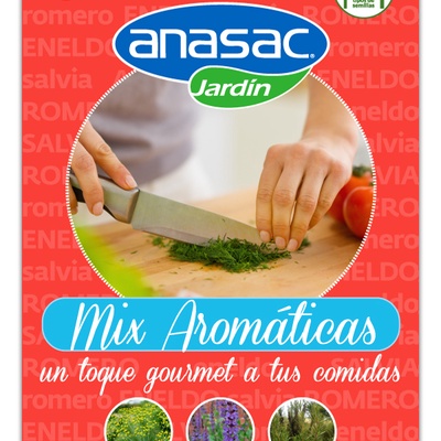 Semilla Mix Aromaticas 1.1grs - Anasac en Rukafe Ferreteria Ñuñoa Ñuñoa
