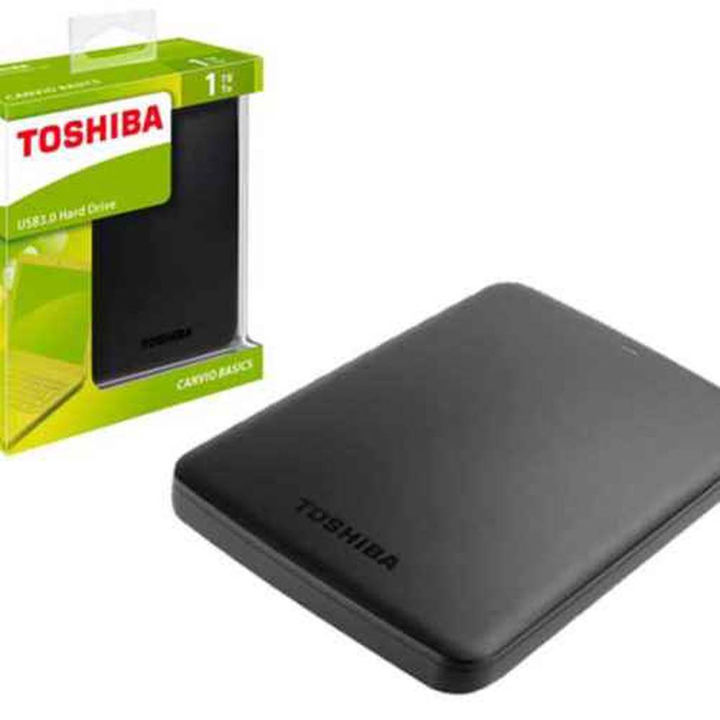 DISCO DURO TOSHIBA NEGRO 1TB CANVIO BASIC in Valparaíso | Toliv