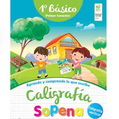 Caligrafía Sopena 1ro. Básico  en Libreria Tomislav Punta Arenas